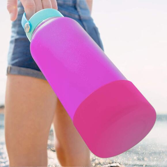 Silicone Protective Sleeve Boot For HYDRO FLASK 12-40oz Water Bottle Accessories - Picture 9 of 12